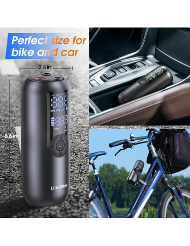 Compresor de Aire Eléctrico LILTSDRAE 150 PSI Portátil