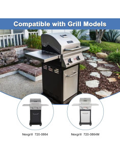 Kit de Piezas de Repuesto Adviace para Parrilla Nexgrill 720-0864M 2