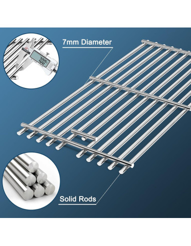 Rejillas de Acero Inoxidable Adviace para Parrilla Kitchenaid