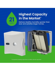 Humidificador AprilAire 720MKZ - 79,49 L/día, Control Manual 2