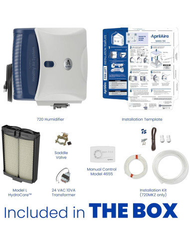 Humidificador AprilAire 720MKZ - 79,49 L/día, Control Manual