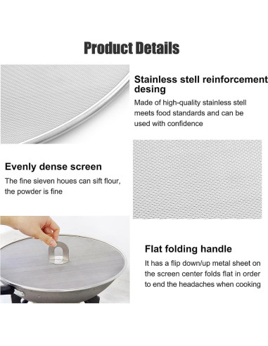 Juego de 3 Pantallas Antisalpicaduras Handook 25-33 cm