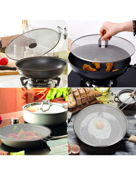 Juego de 3 Pantallas Antisalpicaduras Handook 25-33 cm