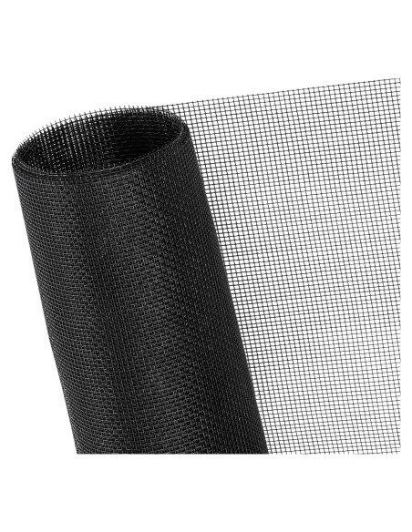 Malla de Pantalla de Ventana Amzjjle 121,92x259,08cm Negra