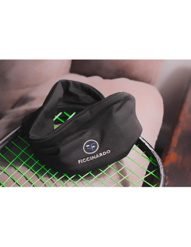 Banda para el sudor Ficcinardo - Alta resistencia - Negra - Talla única