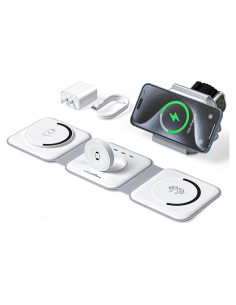 Estación de Carga 3 en 1 UCOMX Inalámbrica para Apple