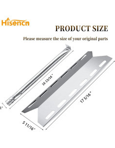 Kit Reemplazo Hisencn para Parrillas Gas 5 Quemadores 2