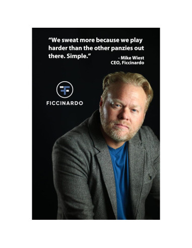 Banda para el sudor Ficcinardo - Alta resistencia - Negra - Talla única