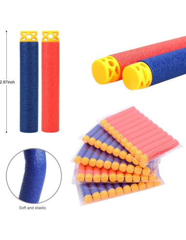 Kit Chaleco Táctico Forliver para Niños con 50 Dardos