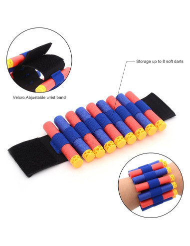 Kit Chaleco Táctico Forliver para Niños con 50 Dardos