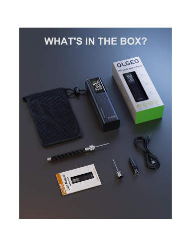 Bomba de Pelotas Eléctrica Olgeo X3 16 PSI con Manómetro