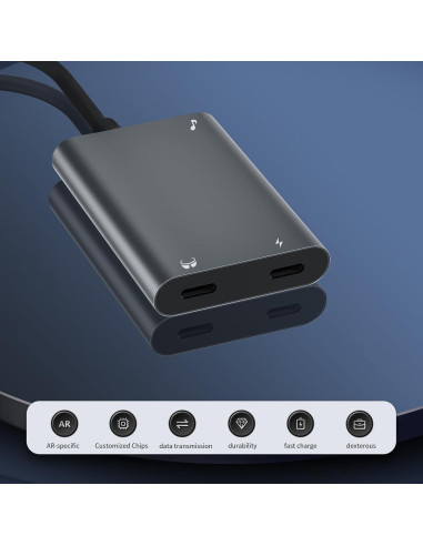 Adaptador de Carga USB-C RCstyle para Gafas AR 65W