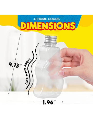 Botellas de Arena Artística JJ CARE - 12 Piezas y Embudos