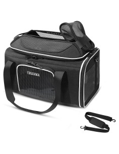 Transportín para Mascotas Petskd 43x28x24 cm Aprobado TSA