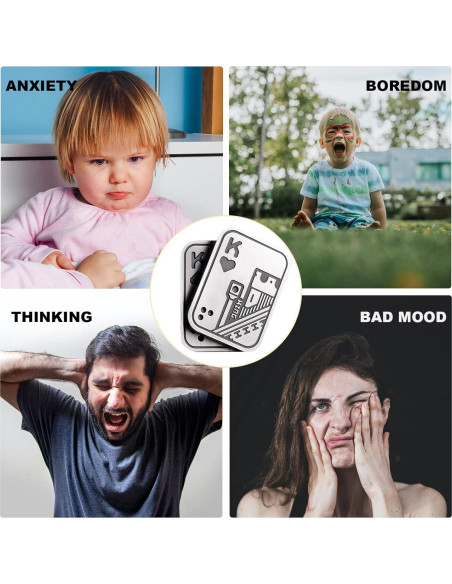 Descompresor Fidget Slider Wercow Metal Poker Alivio Estrés