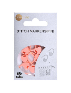 Marcadores de Puntos Tulip Needle Company Corazón Rosa - 7 Piezas