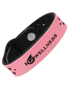 Pulsera Magnética H2WELLNESS Rosa Ajustable Impermeable