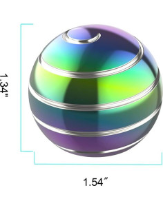 Bola Giratoria Cinética Amber 3,91 cm Juguete de Escritorio 2