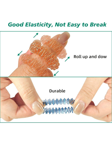 100 Anillos de Acupresión YUQILIN para Alivio del Estrés