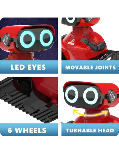 Robot Control Remoto GILOBABY NH-017 con Ojos LED Rojo