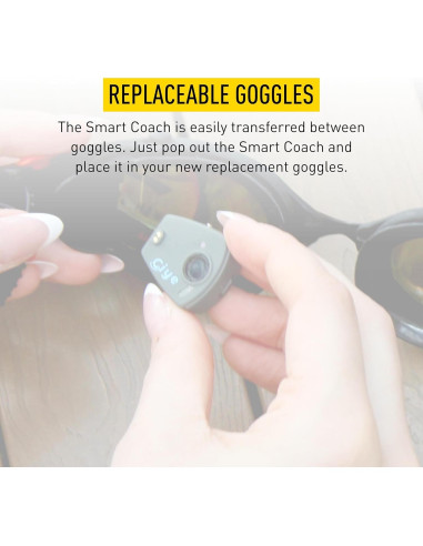 Gafas de Natación Inteligentes FINIS Smart Goggle Max - Antifugas