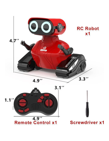Robot Control Remoto GILOBABY NH-017 con Ojos LED Rojo Robot Control Remoto GILOBABY NH-017 con Ojos LED Rojo