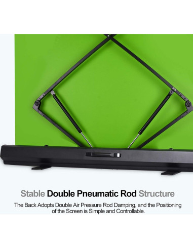 Pantalla Verde EMART 154x183 cm Plegable Chroma Key