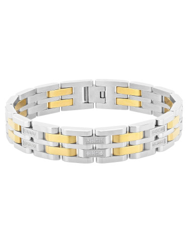 Pulsera de eslabones de acero inoxidable - Steel Nation