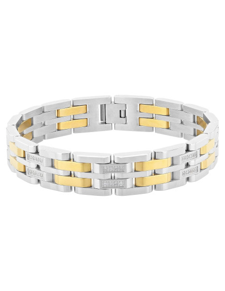 Pulsera de eslabones de acero inoxidable - Steel Nation