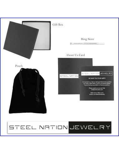 Pulsera de eslabones de acero inoxidable - Steel Nation