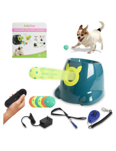 Lanzador Automático de Pelotas JolyBay - Azul para Perros