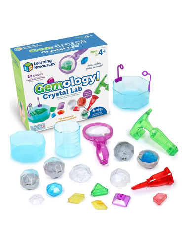 Laboratorio de Cristales Learning Resources - Kit Ciencia 20 Piezas