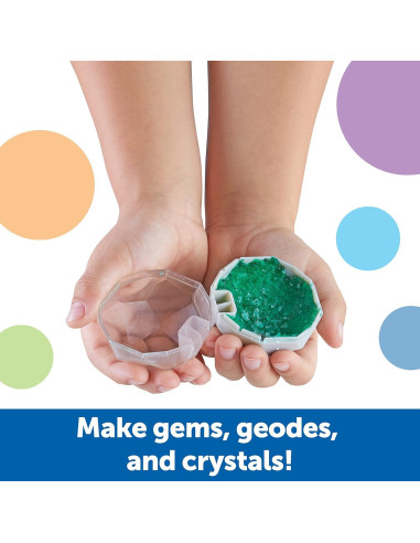 Laboratorio de Cristales Learning Resources - Kit Ciencia 20 Piezas