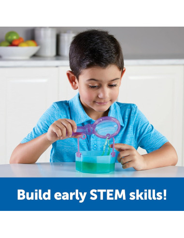 Laboratorio de Cristales Learning Resources - Kit Ciencia 20 Piezas