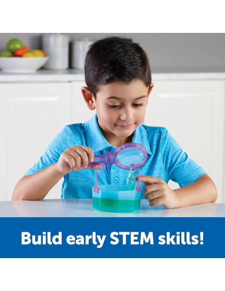 Laboratorio de Cristales Learning Resources - Kit Ciencia 20 Piezas