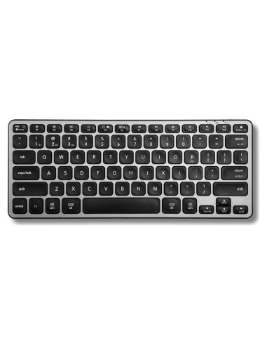 Teclado Bluetooth Macally Multi Dispositivo - Gris Espacial
