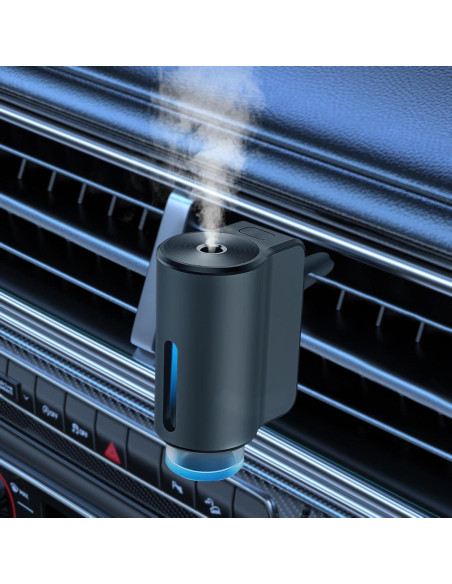 Difusor de Ambientador para Auto Shonoppy Gris con Aceite