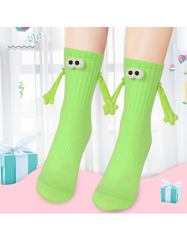 Calcetines Magnéticos Vermeyen 4 Pares Unisex Divertidos