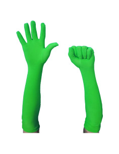 Guantes Chroma Key Verde JOMOCARE 52cm para Fotografía
