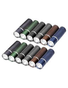 Set de 12 Linternas LED Fastpro de Aluminio 100 Lúmenes