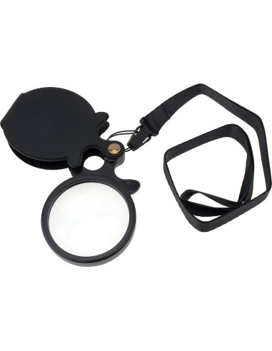 Lupa Plegable 10X Smgda con Lente de 60mm - 2 Piezas
