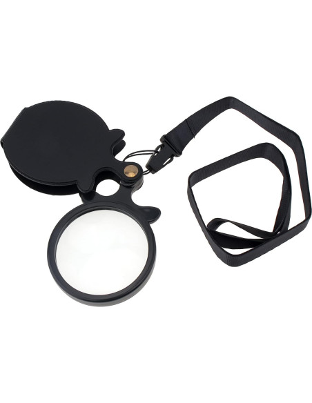 Lupa Plegable 10X Smgda con Lente de 60mm - 2 Piezas