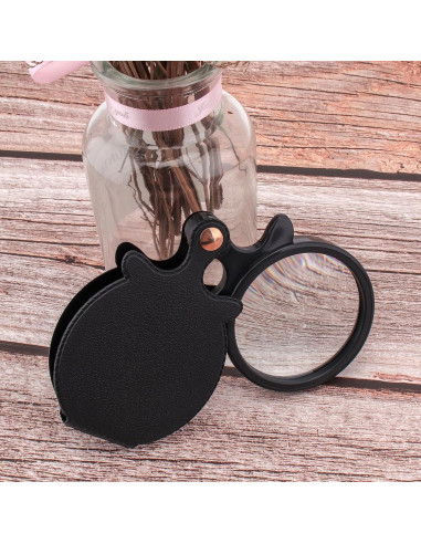 Lupa Plegable 10X Smgda con Lente de 60mm - 2 Piezas