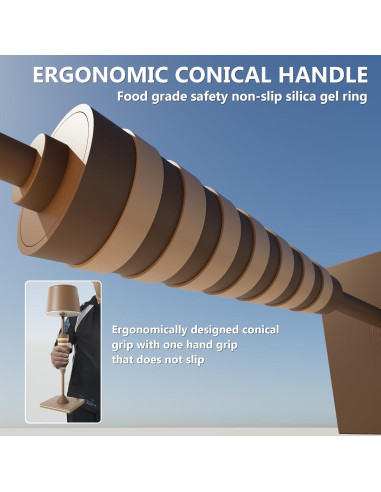 Lámpara de mesa inalámbrica Timjorman FY-01 8000mAh