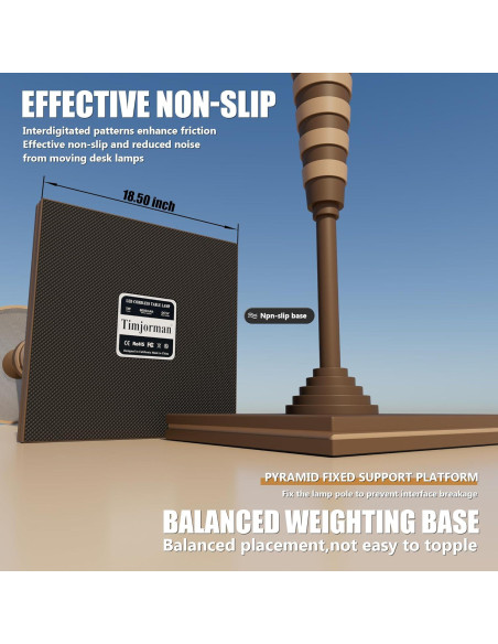 Lámpara de mesa inalámbrica Timjorman FY-01 8000mAh
