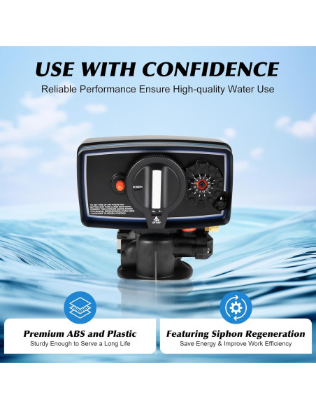 Temporizador de Ablandador de Agua RustyVioum 5600 12 Días