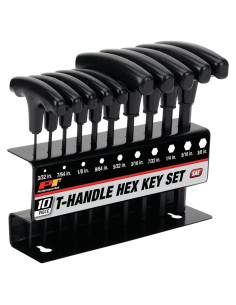 Juego de Llaves Allen T-Handle 10 Piezas Performance Tool