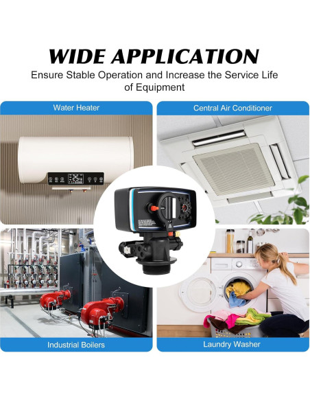 Temporizador de Ablandador de Agua RustyVioum 5600 12 Días