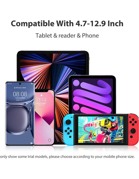 Soporte de Pared BEWISER para Tabletas 4.7-12.9" Ajustable