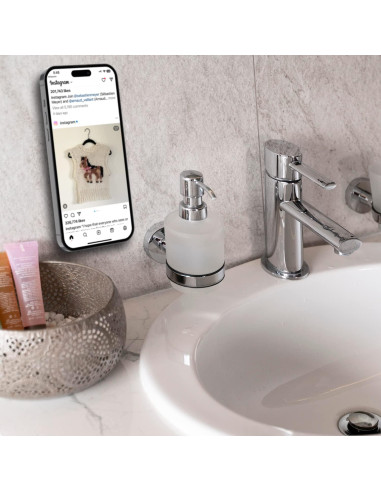 Pegatina Magnética Afterplug para iPhone 16/15/14/13/12 - Negro